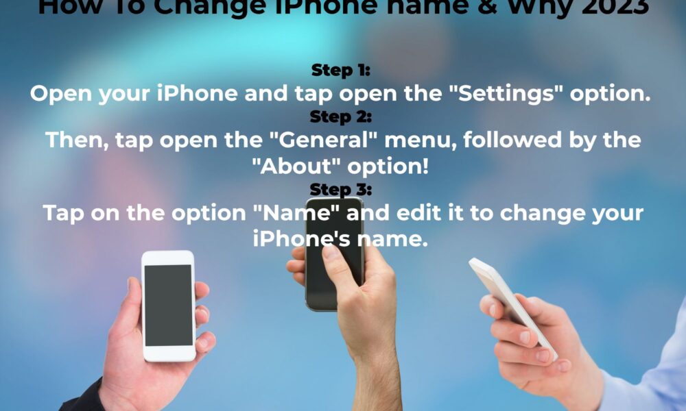 How To Change IPhone Name Why 2024 Designer Women   46cb3e56 9ff7 47d7 8843 C812c1f7e586 1000x600 