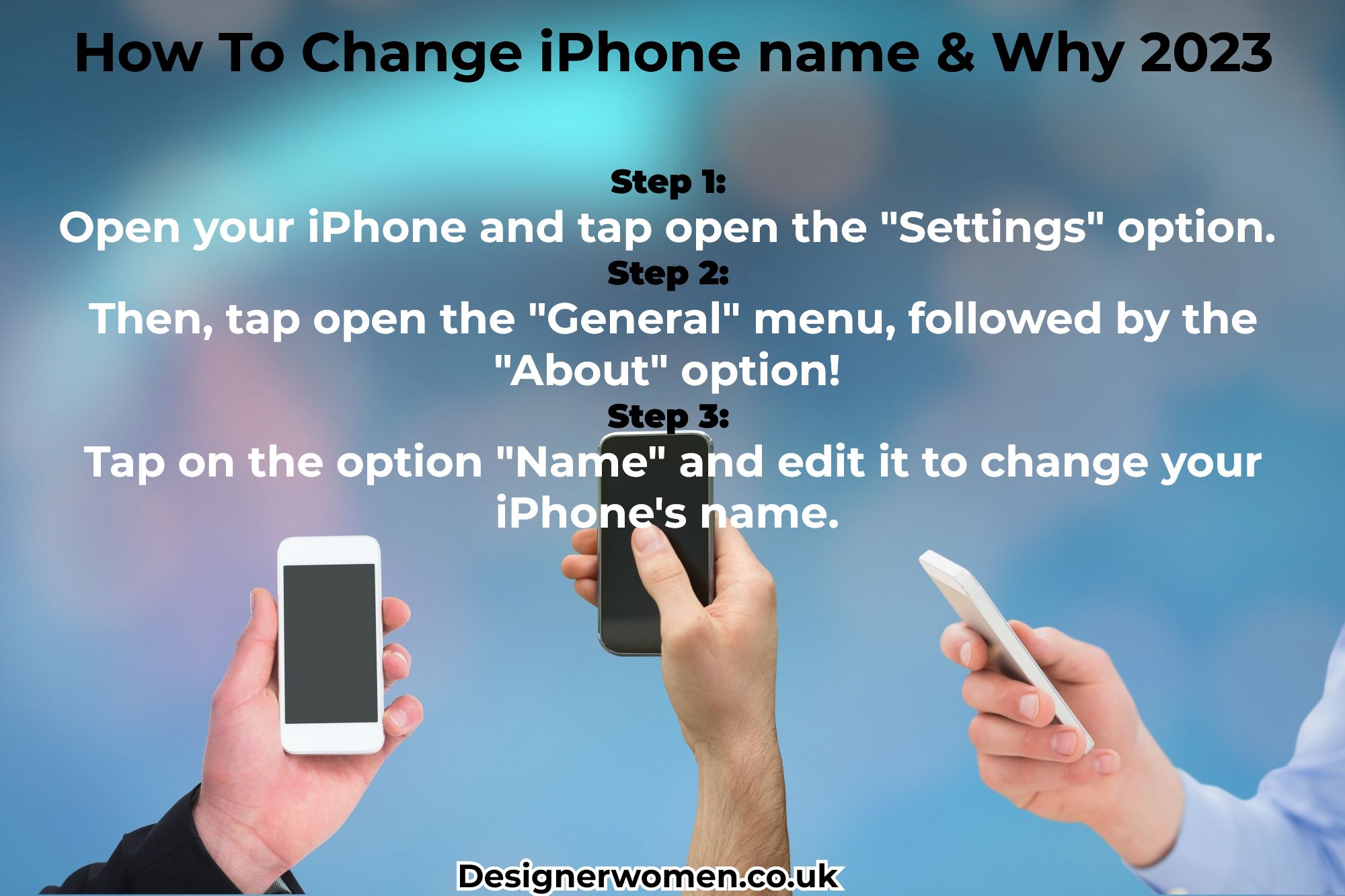 How To Change iPhone name