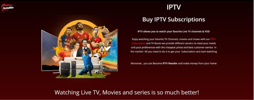 TV using IPTV