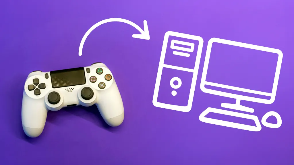 how to connect ps4 controller to pc