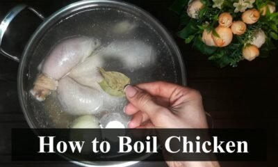 how to boil chicken