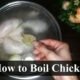 how to boil chicken