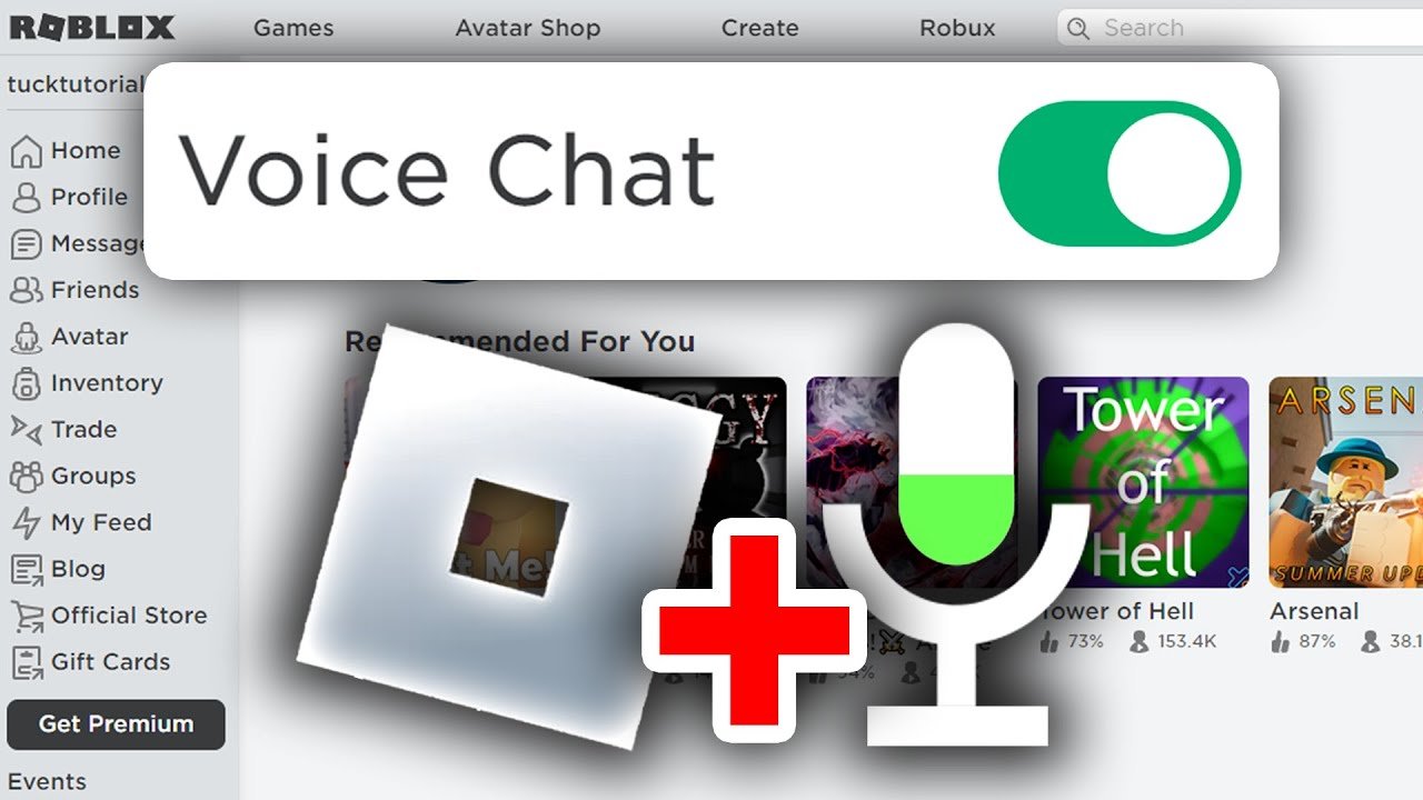 how to get voice chat on roblox