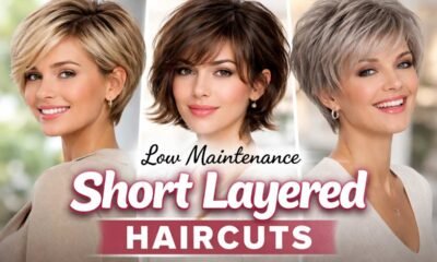 Low Maintenance Short Layered Haircuts