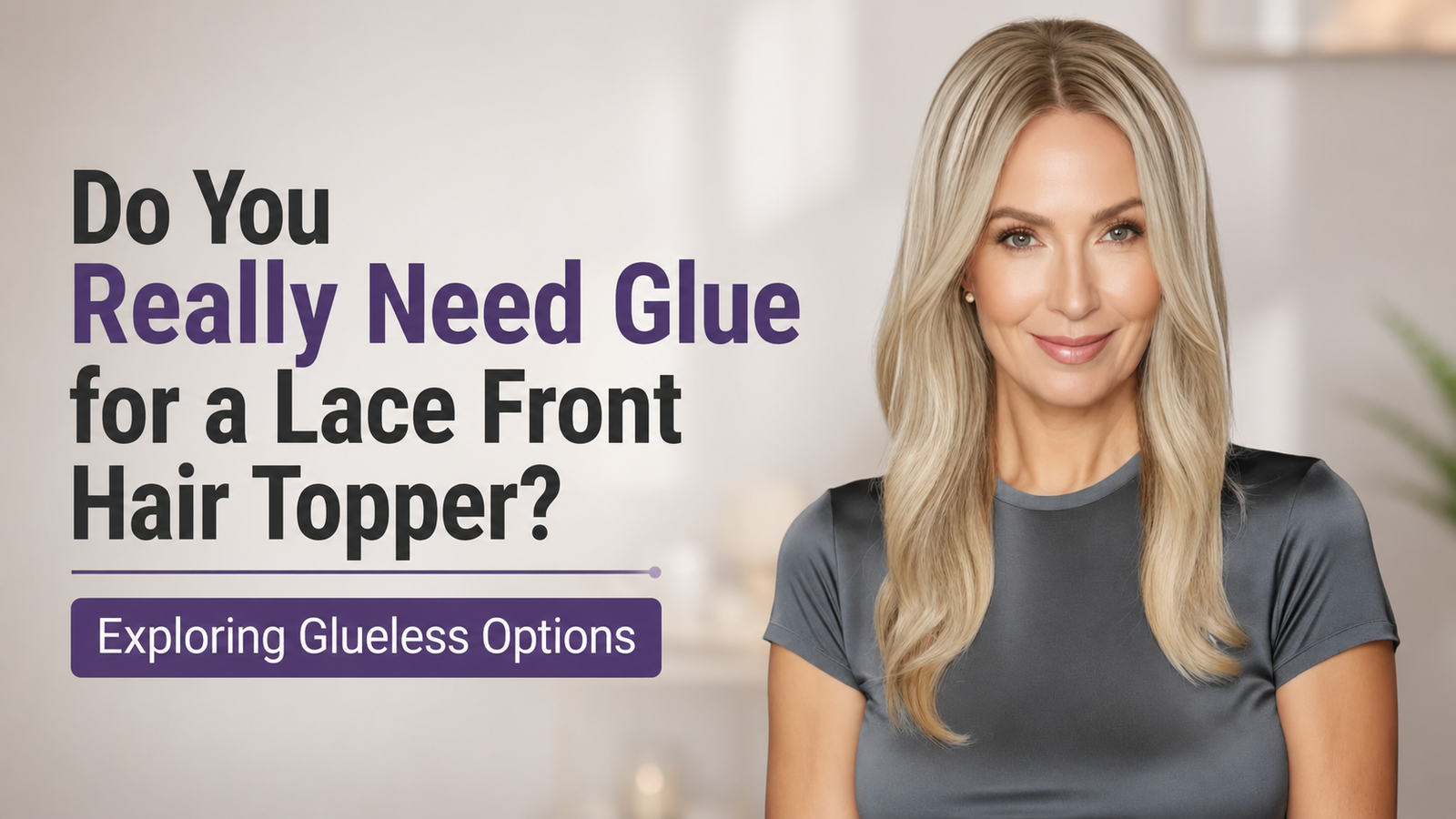 Lace Front Hair Topper