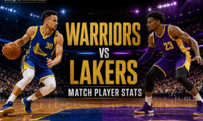 Golden State Warriors vs Lakers Match Player Stats