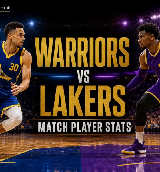 Golden State Warriors vs Lakers Match Player Stats